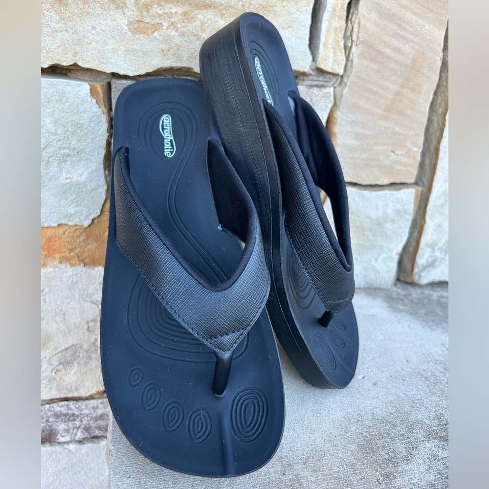 Aerothotic Fallon Arch Support Flip Flops Orthopedic Lightweight Sandal Sz-36  E - Picture 7 of 13